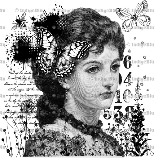 Elizabeth Collage - Digi